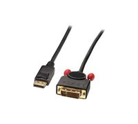 2M Passive Displayport To DVI-D Adapter Cable Black