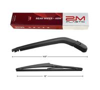 2M PLASTIC Rear Wiper Arm Blade Factory OEM Style Replacement For Toyota (Yaris 2007-2014)