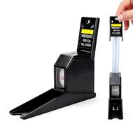 2m Retractable Wall Mounted Height Meter, Portable Height Measurement Device Growth Chart for Adult Children, Roll Ruler Body Measuring Tape for Home School Hospital