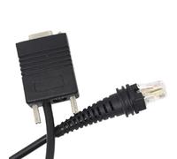 2M RS232 Straight Cable Compatible With Datalogic M3200 | Spare Part For Datalogic M3200 Barcode Scanner Reader