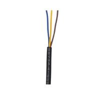 2m RVV Electric Cable 2/3/4/5/6/7/8 Cores 26/24/22/20/18AWG Control Signal Wire Copper Insulated Sheathed PVC(3Coeres 2Meters,18 AWG)