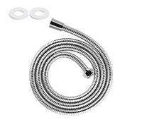 2M Shower Hose,Hoses Pipe,Extra Long Head Replacement,Universal,Abs for Bath Taps with 2 Washers,Leakproof and Anti Kink,High Flow Flexible Handheld Extension,Standard Fitting,Pressure Resistance