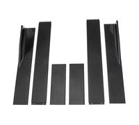 2M Side Skirt Extension Kit Universal Compatible For Mercedes Benz W205 W204 W203 W211 W212 W213 W117 C117 W176 AMG GTR Car Accessories(Black)