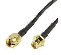 Loops OFFICIAL - 2M SMA Reverse Polarity Male to Female Cable - WiFi Router Antenna Extension