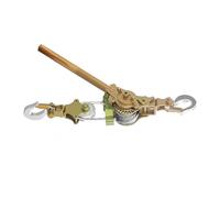 2M Steel Cable with Bidirectional Self-locking 360° Rotating Vehicle Traction Handle Cable Pulling Tool (2T/4400lb) for Heavy-Duty Towing and Recovery