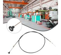 2m Stop Choke Cable Wire for Engine Throttle Control in Vehicles, Compatible with Trucks and Cars