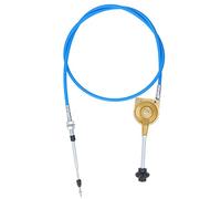 2m Throttle Cable PU Stainless Steel Weather Resistant Manual Accelerator Cable for Excavator Mixer, Quick Response PU Sheath Throttle Controller Motor Cable Powersports Levers