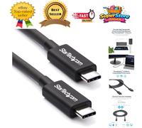 2m Thunderbolt 3 Cable - Supports 4K Video, 100W PD, Compatible with USB-C