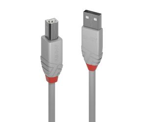 2m USB 2.0 Type A to B Cable, Anthra Line
