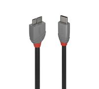 2m USB 3.2 Type C to Micro-B Cable, Anthra Line
