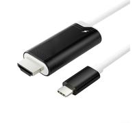 2M USB C to HD Cable for Nintendo Switch2 Supports 4K for Connecting to TV and Laptops (Black)