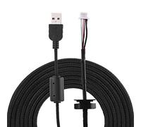 2M USB Mouse Cable Replacement for G9/G9X, Durable and Mouse Wire for Gaming, 1pc Black, Perfect for Gamers