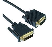 2m VGA Plug to DVI Plug Adapter Digital Video Cable Lead Extension