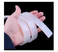 2M White Silicone Square Bar, High Temperature Resistant Solid Silicone Rubber Sealing Strip Waterproof Strip, 1Pcs(3mmx30mm)