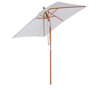 2m x 1.5m Garden Parasol Umbrella with Tilting Sunshade Canopy