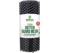 2M x 160mm Plastic Gutter Guard Mesh Wire Net Cover Drain Leaf Debris Clog