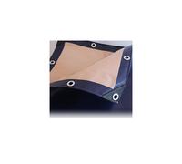 (2M x 2.5M) Blue/Beige Heavy Waterproof Tarpaulin Sheet Tarp Cover With Eyelets