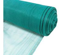 2M X 50M Debris Netting for Scaffolding Construction Gardening 60 GSM Shade Net Allotment Cover Green & Blue (Green)