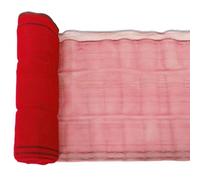2m x 50m Garden Debris Scaffold Netting, High GSM/UV Protection Fence Windbreak Mesh Sheets (Red)