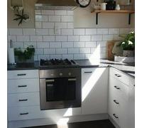 D-C-Fix Whitewood Matt White Wood Effect Self-Adhesive Film (L)2M (W)675mm