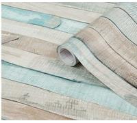 2m x 67cm GREY BLUE OCEAN WOOD WOODGRAIN STICKY BACK PLASTIC VINYL SELF ADHESIVE