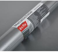 BRUSHED STEEL METALLIC SILVER SELF ADHESIVE STICKY BACK PLASTIC VINYL 2M X67.5cm
