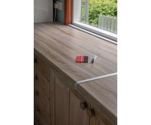 2m x67.5cm MAKEOVER SONOMA OAK WOODGRAIN SELF ADHESIVE STICKYBACK PLASTIC FABLON