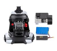 2M2 Tank 2 Pro Tank II Pro CNC Key Cutting Machine Add House Keys MUL-T-Lock, Dimple, Multi-Point Keys with FO21 Clamp and 8000mAh Battery