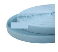 2Meter/4pcs Sew On Hook and Loop Colour 20mm Non-Adhesive Fabric Fastener Interlocking Tape Nylon Strips Sticky DIY Craft Supply for Sewing Crafts(Light Blue 20mm)