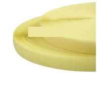 2Meter/4pcs Sew On Hook and Loop Colour 20mm Non-Adhesive Fabric Fastener Interlocking Tape Nylon Strips Sticky DIY Craft Supply for Sewing Crafts(Yellow 20mm)