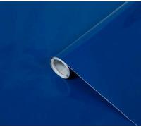 D-C-Fix Gloss Royal Blue Ral 5010 Sticky Back Furniture Wrap (L)200Cm (W)45Cm