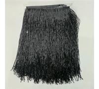 2metros/lot 30cm Wide Tassels Trim Lace Tassel Beads Fringe for DIY Curtain Home Textile Decoration Lace Ribbon