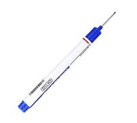 2ml Long-Nib Marking Pens - 20mm Ultra-Slim Tip for Metal/Wood/Concrete - Industrial Fast-Drying Ink - Carpenter & Construction Marker