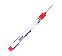 2ml Long-Nib Marking Pens - 20mm Ultra-Slim Tip for Metal/Wood/Concrete - Industrial Fast-Drying Ink - Carpenter & Construction Marker