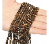 2mm 3mm 4mm Stone Beads Garnet Red Jasper Agate Apatite Pink Opal Spacer Beads for DIY Jewelry Making-Roe Stone-2mm 175pcs