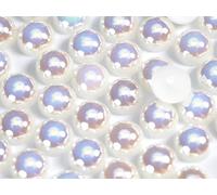 2mm 500pcs Flat Back Non-Stick Half Pearl Crystal Diamantes Nail Art & Craft Scrapbooking Embellishments 48 Available Colours