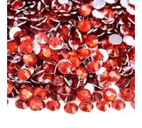 2mm-6mm Round Non Hotfix Glitter Bling Manicure Strass Silver Flatback Resin Rhinestones Glue On Beads Nailart Nail Gems Diy-sun-5mm 1500pcs