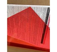 2MM Acrylic Board Glossy Multicolor Translucent pIexigIass Plastic Sheet For DIY,Decor,Box,Advertising,Modeling&Painting (Color : Red, Size : 2PCS 200x300x2mm)