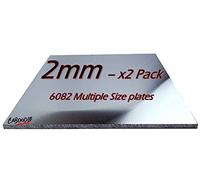 2mm Aluminium Sheet Plate - 180-130-2 - x2 Pack