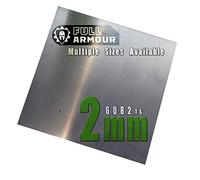 2mm Aluminium Sheet Plate - Grade 6082 T6 (200mm x 200mm)