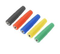 2mm Banana Jack 10PCS, Insulated Female Solder Connector For Test Lead & Measurement Equipment Wiring(5 colours)