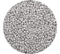 2mm Beads for Jewellery Making, 10000Pcs Small Beads Bracelet Beads White K Mini Beads for Bracelet Earring Necklace Keychain Making, 11/0 Seed Beads