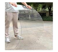2mm Clear Polycarbonate Roofing PanelsDurable Rainproof Cover for Greenhouses Carports Pergolas Sunrooms5x6.6ft WeatherResistant Sheet