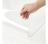 2mm Clear Table Protector, Plastic Table Cover, Waterproof PVC Desk Cover Desk Protector Mat, Protector for Writing Desk, Coffee Table, Dining Room Table,17"/18"/19"/20"(20"x72"(50 * 182cm))