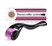 2mm Derma Roller Microneedle 540 Titanium Microneedle Roller for Face Body Skin Care Beard Growth Hair Regrowth Micro Needling Stainless Steel Needle Wrinkle Remover for Stretch Marks Scar Cellulite