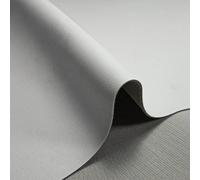 2mm Foam Backed Laminated Vinyl Fabric by the Metre, 150cm Wide, Wipe-Clean Surface, for Upholstery, Caravans and Crafts (White, Per metre (as one Continuous Length))