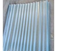 2mm FRP Daylighting Plate, 3/5/6/8/10/13/15pcs Daylighting Panels, UV Protection Transparent Rainproof Board, Polycarbonate Roofing Sheet, FRP Roofing Cladding Panel (0.9×1m/35×39in,5pcs)