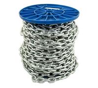 2mm Galvanised Steel Metal Chain Welded Short Link Links (Length: 1m)