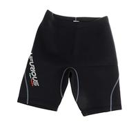2mm Neoprene Men's Wetsuits Shorts Super Stretch Winter Swimming Swimwear Black (XL)