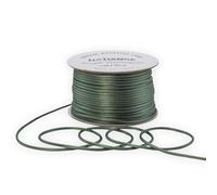 2mm Satin Rattail Cord String Metal Grey for Jewelry Making Bracelet Necklaces Beading Thread Macrame Chinese Knot Craft -50 Meters